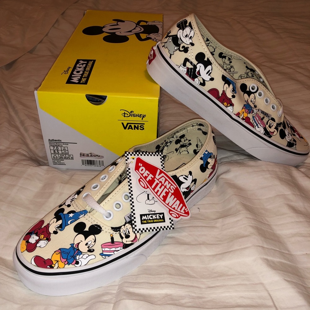 Vans DISNEY X VANS AUTHENTIC MICKEY MOUSE 90TH